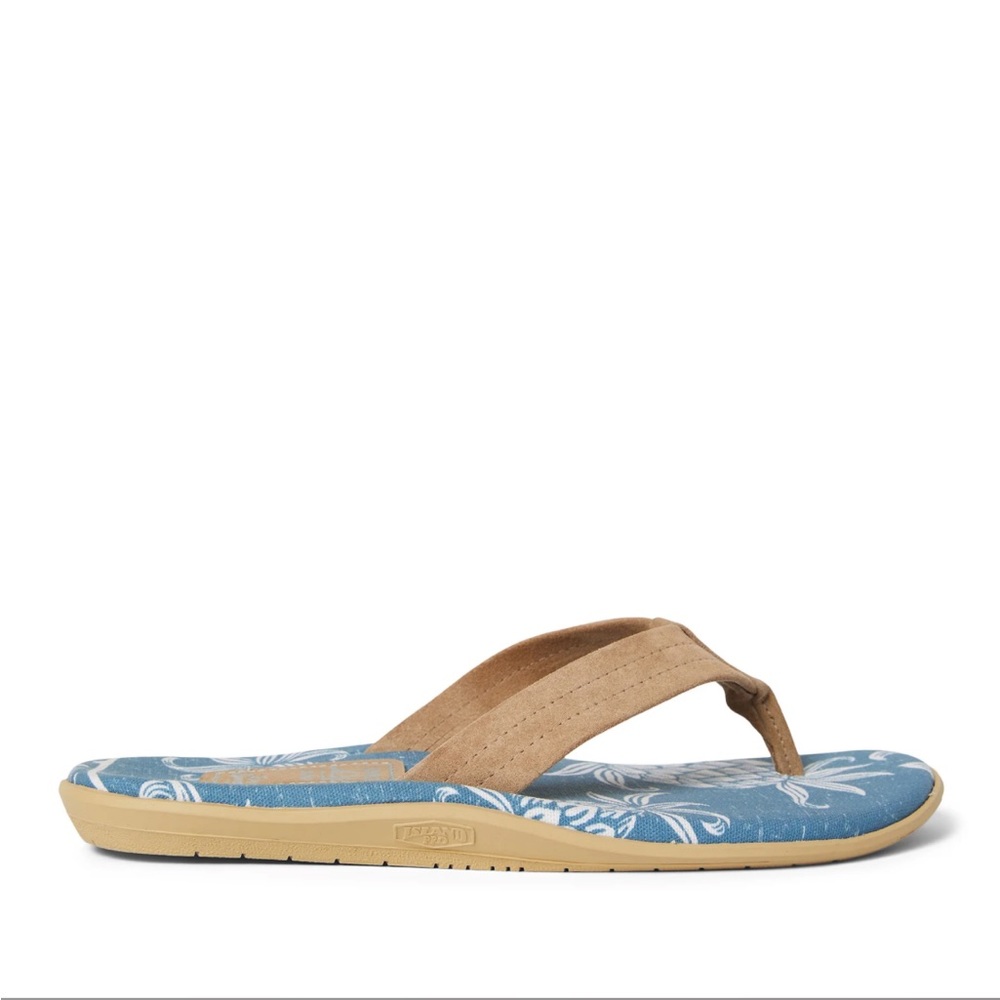 NWT Reyn Spooner Island Slipper Aloha Welcome Sandals Flip Flops - Men’s Size 7 - Picture 4 of 7